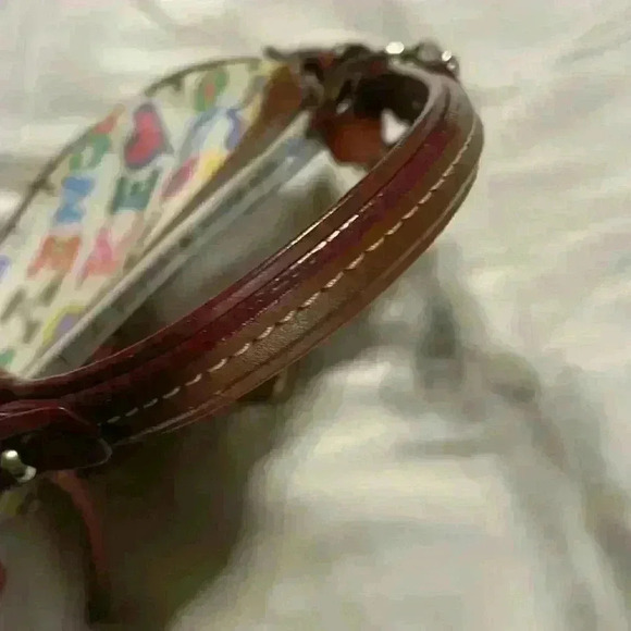 Dooney & Bourke Shoulder Bag w/ Rainbow Zipper - Picture 8 of 11